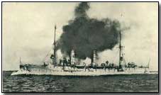 German cruiser &quot;Frauenlob&quot; - sunk at Jutland