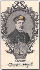 Bookmark of Captain Charles Fryatt