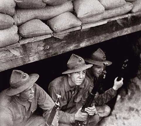 World War One Trenches. The trenches of World War One