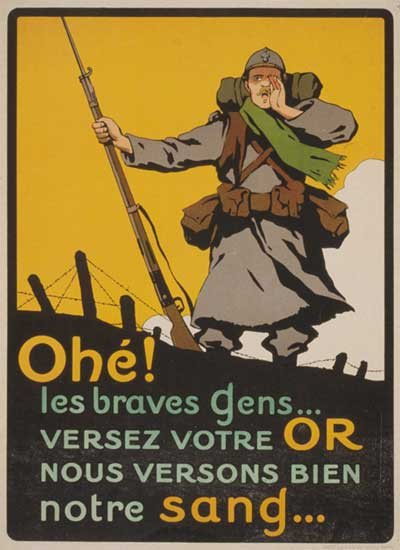 French World War One Propaganda Posters