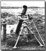 The Stokes mortar named after its inventor, Siir Wilfred Stokes