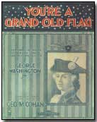 Sheet music to "You're A Grand Old Flag"
