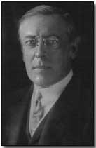 Photograph of U.S. President Woodrow Wilson