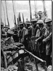 US 165th Infantry troops, Croismare, 2 Mar 1918