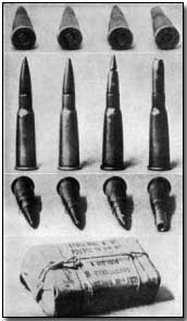 German display of "Dum Dum" bullets