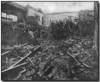 London air raid damage