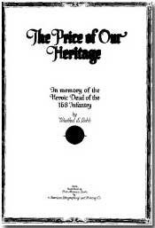 Front cover of "The Price of Our Heritage" by Wilfred E. Robb