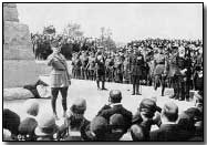 Ferdinand Foch unveiling the 51st Highland Division Monument